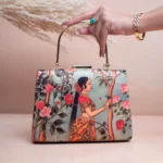 Madhubani Fabric Desgin Clutch Bag