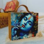 Krishna Art Suitcase Style Bag - Image 2