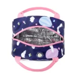 Esabela 3-Piece School Set for Kids - School Bag Water-proof Lunch Bag and Pencil Case - Balloon Bear - Image 6