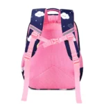 Esabela 3-Piece School Set for Kids - School Bag Water-proof Lunch Bag and Pencil Case - Pink Moon Bear - Image 2