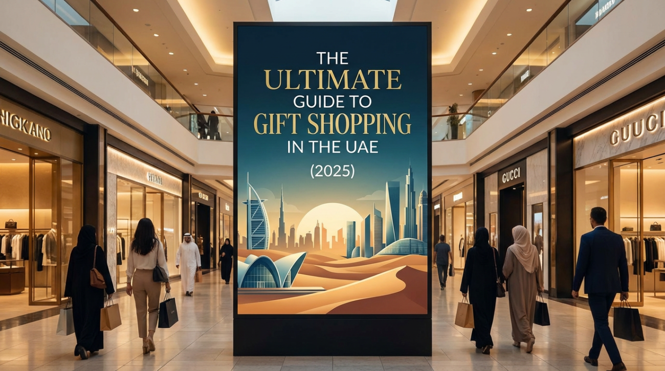 Gift shopping in UAE Gift shopping UAE 2025 Best gifts in UAE Gift ideas UAE Gift buying guide UAE