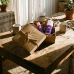 Christmas Natural Skincare Gift Hamper Blossom - Purple Swan - Image 2