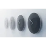 DesignNest Dusk Clock - Minimalist Wall Clock with Dusk-Inspired Color Transitions and Modern Design - Black - Image 2