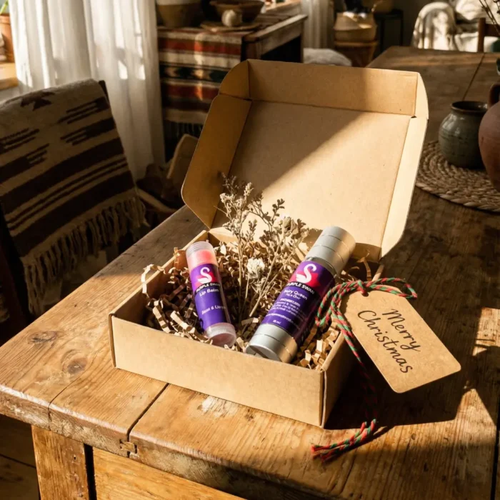 Christmas Natural Skincare Gift Hamper Fairy Queen - Purple Swan - Image 2