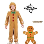 Gingerbread Man Costume for Kids - Image 2