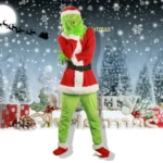 Grinch Costume for Adults - Image 2