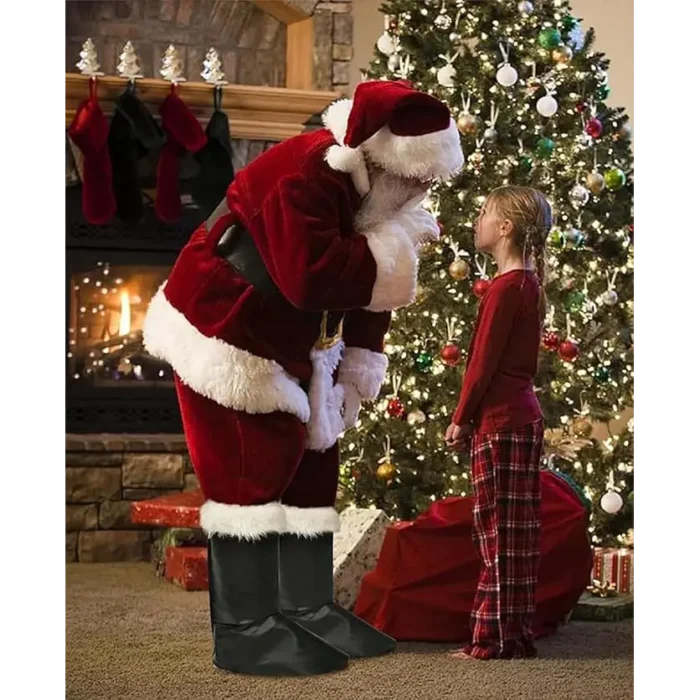 Velvet Santa Claus Suit for Men (Adult) - Image 3