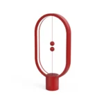 DesignNest Heng Balance Lamp Ellipse Plastic - Red