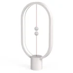 DesignNest Heng Balance Lamp Ellipse Innovative Floating Light Switch Design with LED Technology - White
