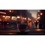 Nocturne Coffee Organic Vegan Non-Toxic Pet-friendly Soy Candle