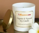 Blissful Baby Powder Organic Vegan Non-Toxic Pet-friendly Soy Candle - Image 2