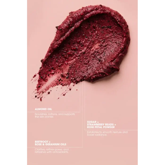 GlowPotion Glow Jam Exfoliating Natural Botanic Face Scrub 30g - Image 4