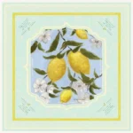 Mahjong Mehfil Mats - Lemon Mint