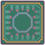 Mahjong Mehfil Mats - Meadow Jewel