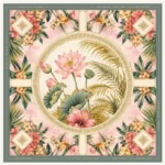 Mahjong Mehfil Mats - Palm & Sage