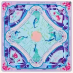 Mahjong Mehfil Mats - Peacocks & Roses