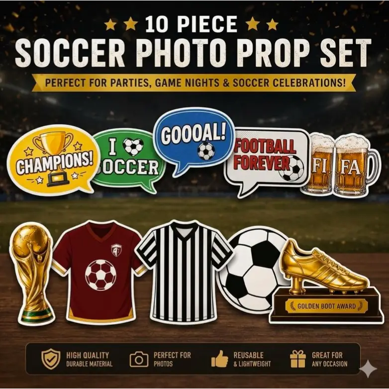 EM-FIFAPROP1 FIFA 2026 Football Photo Props - Image 1
