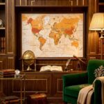 FIFA 2026 Vintage World Map
