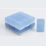 Mahjong Luxury Jelly Tiles Set with Tote Bag - Blue