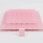 Mahjong Luxury Jelly Tiles Set with Tote Bag - Pink